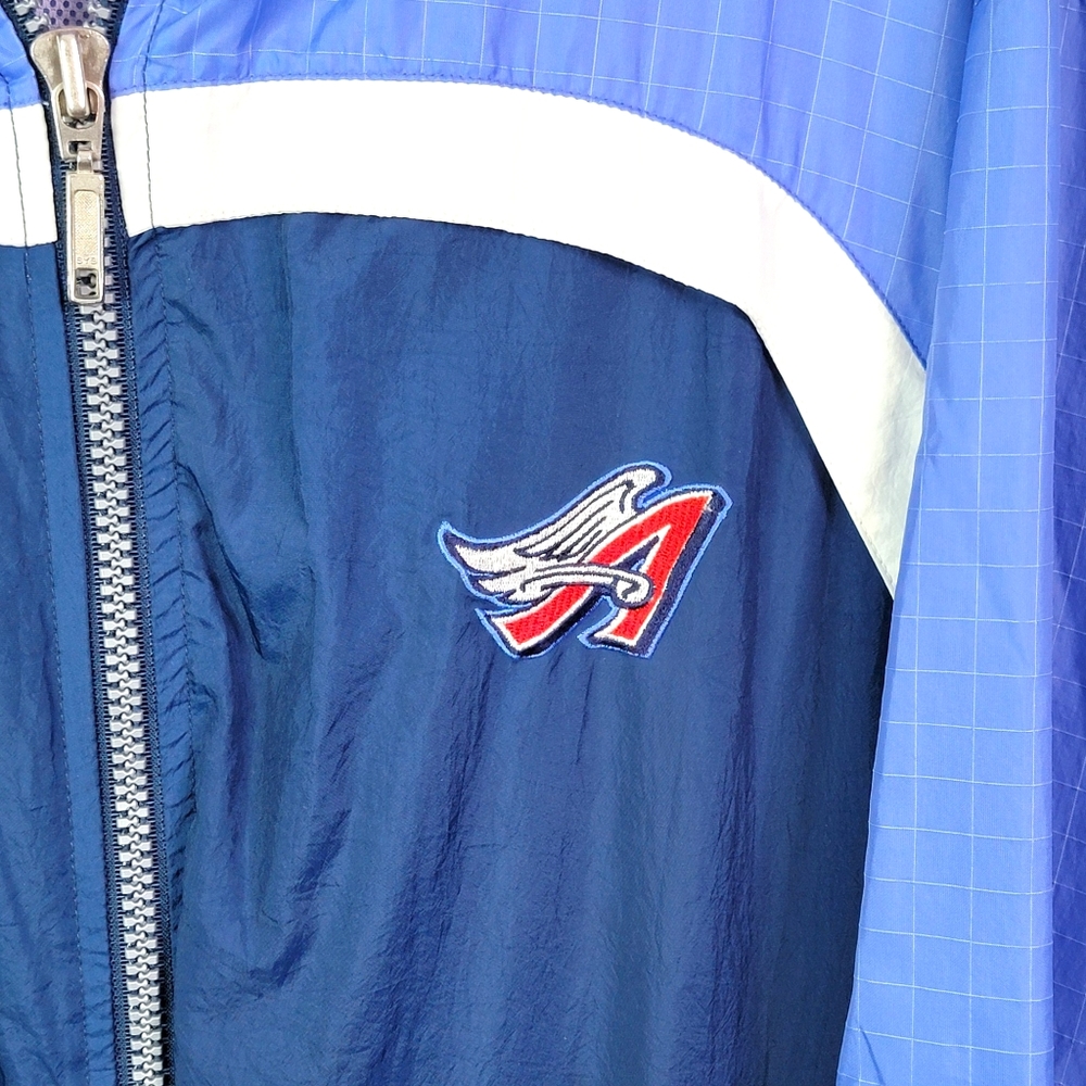 Starter Anaheim Angels MLB Lightweight Windbreaker Jacket Full Zip Coat 2XL - Picture 6 of 15